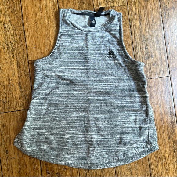 adidas Tops - Adidas French terry tank size small